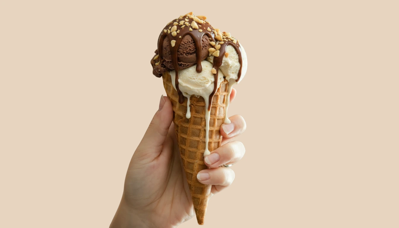 Vanilla & Chocolate Ice Cream